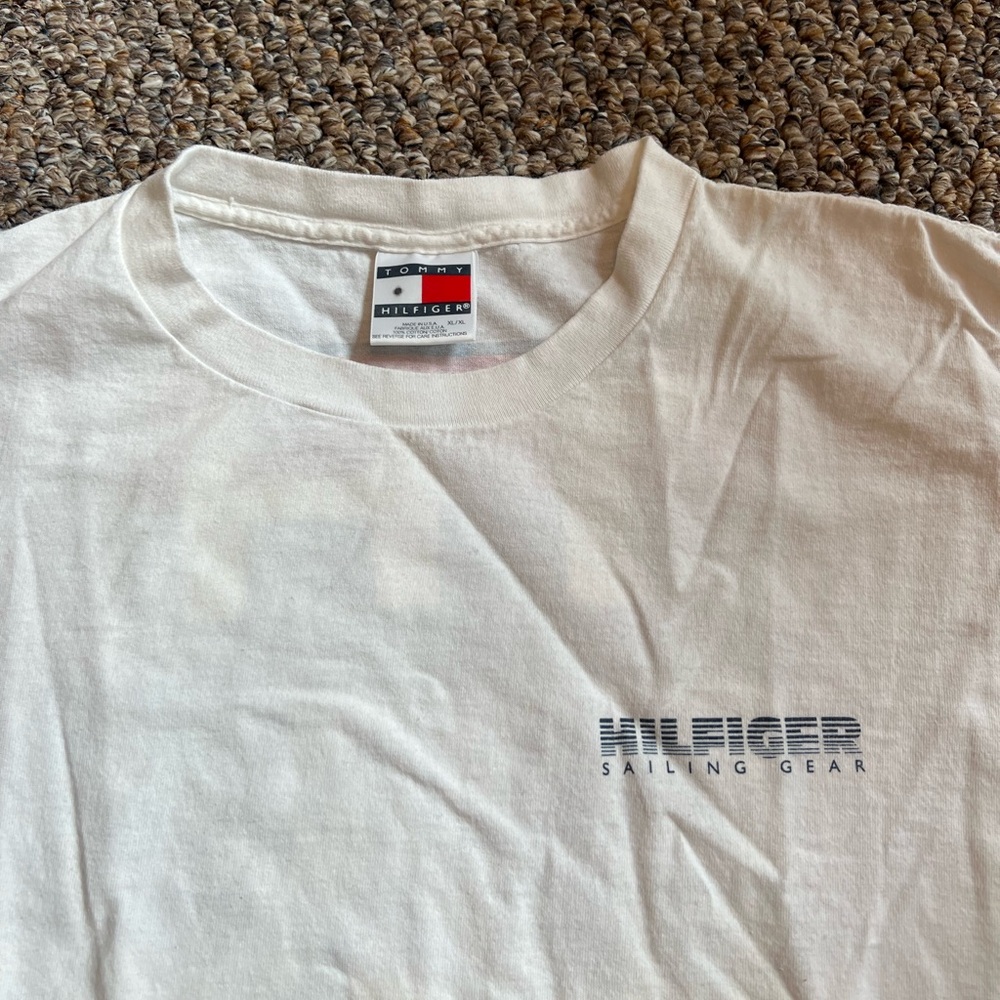 Vintage tommy hilfiger sailing tee